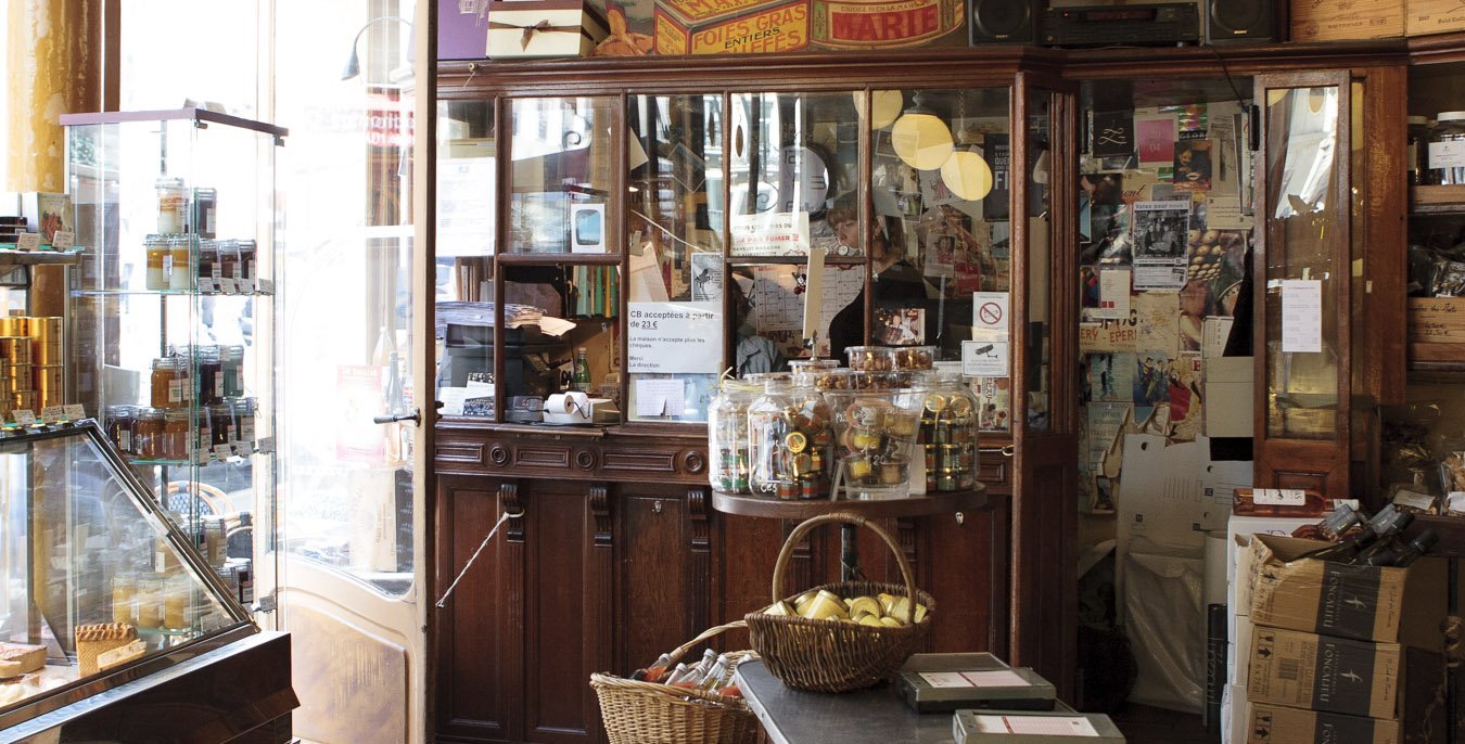 épicerie fine intérieur