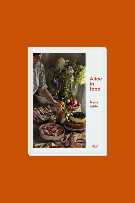 livre Alice in food