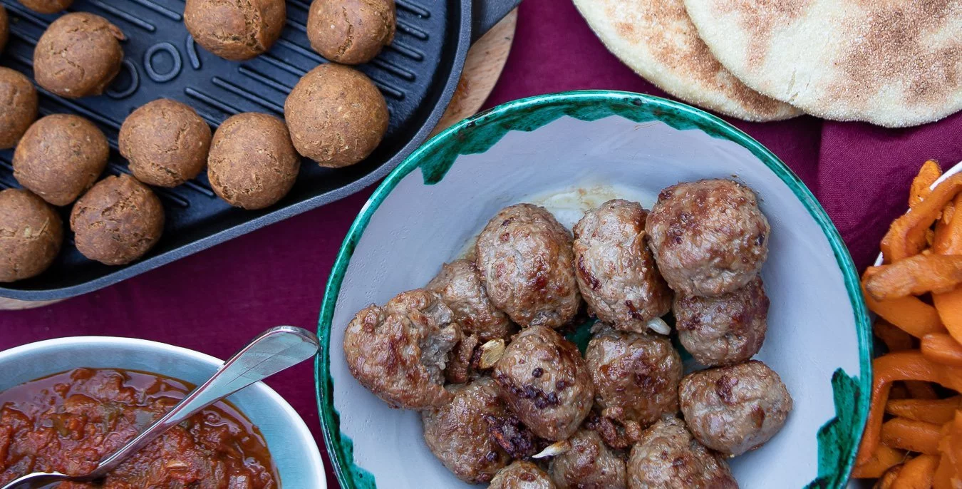 boulettes et falafels