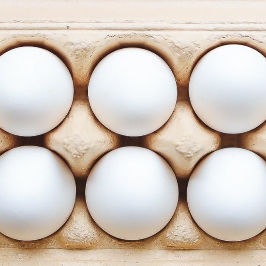 oeufs dans une boite
